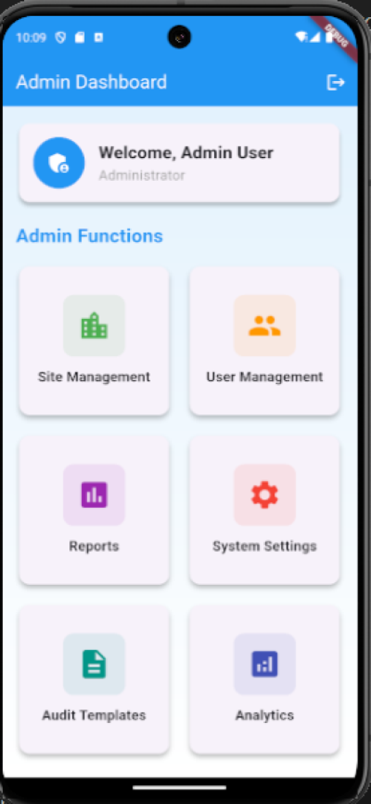 screenshot 1 dashboard